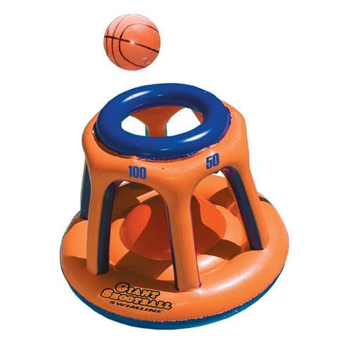 Swimline 90285 giant floating pool basketball hoop