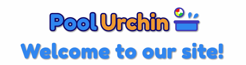 Pool Urchin About Us page welcome banner sign