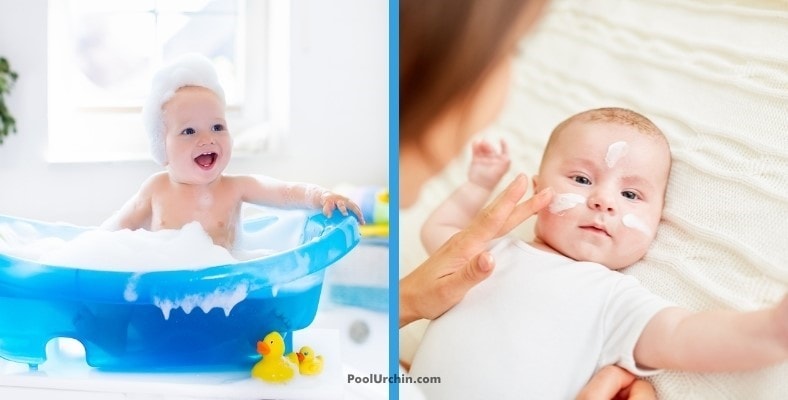how can i protect my baby’s skin from chlorine