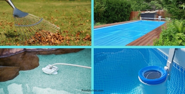 keeping your inflatable pool clean