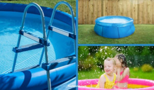 how to keep inflatable pool water clean main image