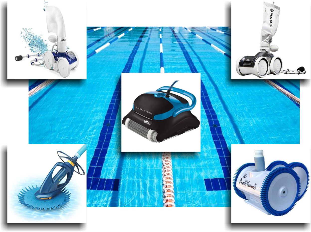 Automatic - robotic swimming pool cleaners