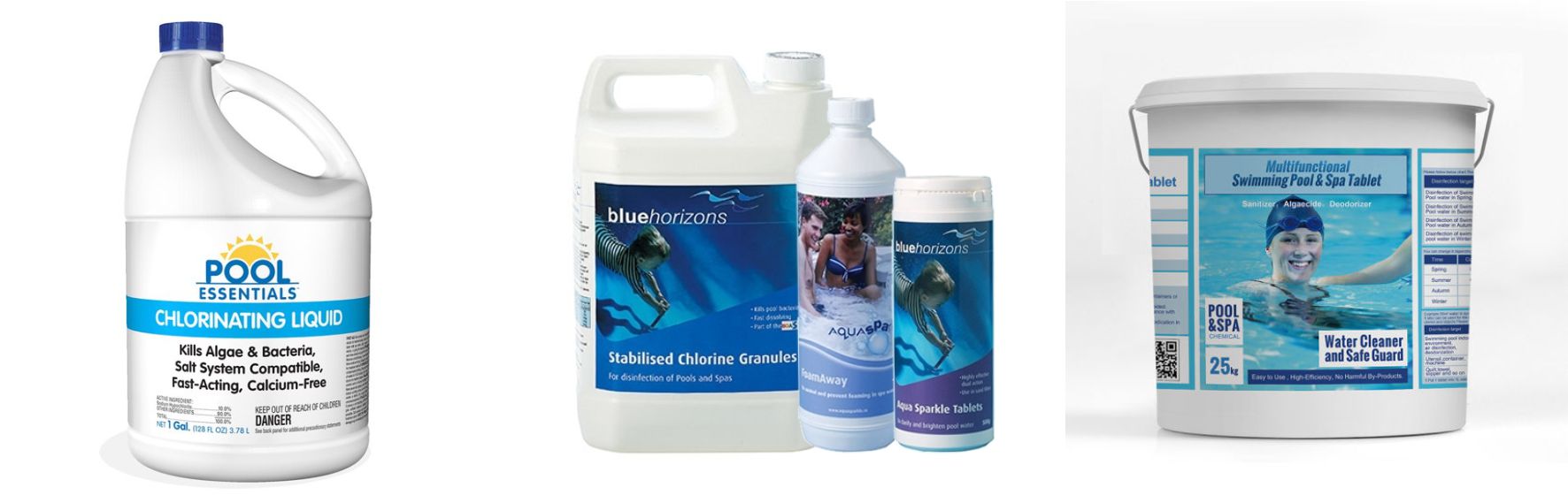 Equipment for pool - chemicals